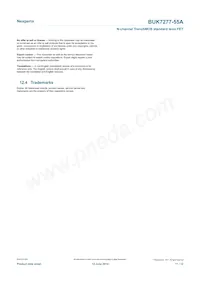 BUK7277-55A Datasheet Pagina 11