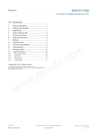 BUK7277-55A Datasheet Pagina 12