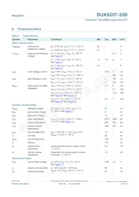 BUK9207-30B數據表 頁面 6