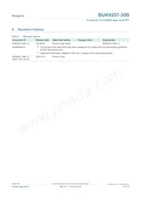 BUK9207-30B Datasheet Pagina 11