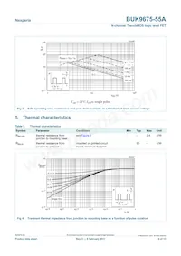 BUK9675-55A Datasheet Page 4