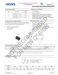 DMN2065UW-7 Datasheet Copertura