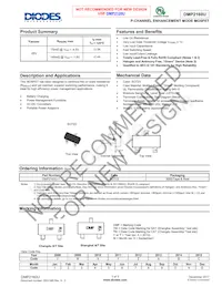 DMP2160U-7 Datasheet Copertura