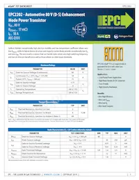 EPC2202 Datenblatt Cover