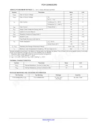 FCH125N65S3R0-F155 Datasheet Pagina 2