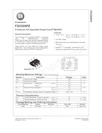 FDC608PZ Datenblatt Cover