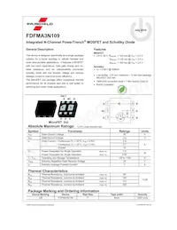 FDFMA3N109 Datasheet Page 2