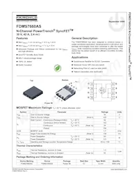 FDMS7660AS Datasheet Pagina 2