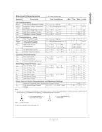 FDN5618P Datasheet Pagina 2