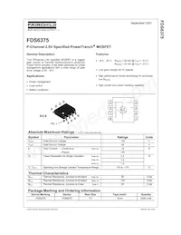 FDS6375 Datenblatt Seite 2