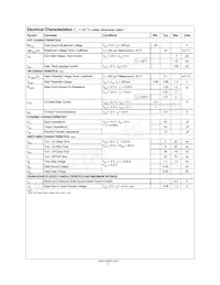 FDV304P Datasheet Page 2