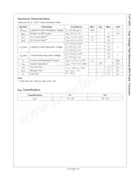 FJP13007H2TU-F080 Datasheet Pagina 2