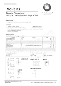 MCH6122-TL-E Datasheet Copertura