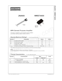 MMBT4400數據表 封面