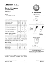 MPS2907ARLG Datasheet Copertura