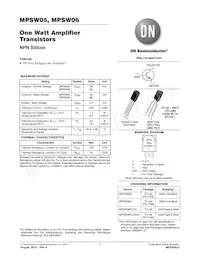 MPSW06RLRAG Datasheet Copertura