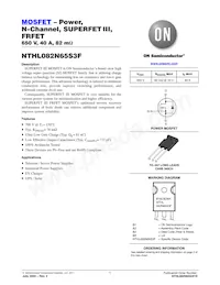 NTHL082N65S3F Datenblatt Cover