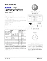 NTNUS3171PZT5G Datenblatt Cover