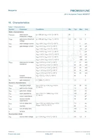 PMCM6501UNEZ Datasheet Pagina 6