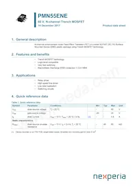 PMN55ENEX Datasheet Copertura