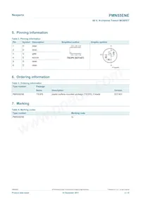 PMN55ENEX Datasheet Pagina 2