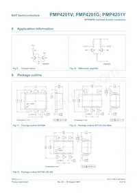 PMP4201Y/DG/B2 Datasheet Pagina 9