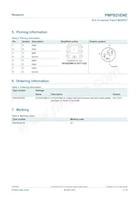 PMPB25ENEX數據表 頁面 2