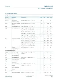 PMZ200UNEYL Datasheet Pagina 6