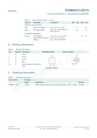 PSMN011-80YS Datenblatt Seite 2