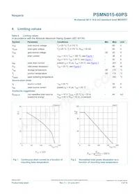 PSMN015-60PS數據表 頁面 3