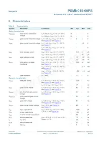 PSMN015-60PS數據表 頁面 6