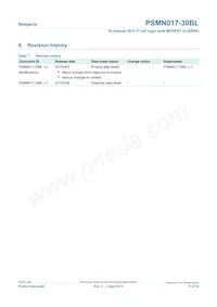 PSMN017-30BL Datasheet Pagina 11