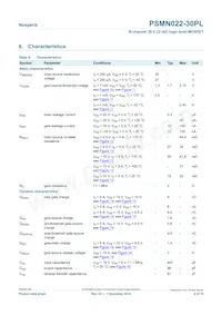 PSMN022-30PL數據表 頁面 6