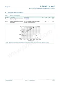 PSMN025-100D數據表 頁面 5