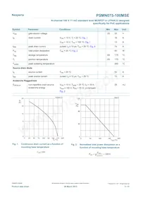 PSMN075-100MSEX數據表 頁面 3