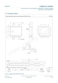 PSMN075-100MSEX Datasheet Pagina 10