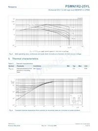 PSMN1R2-25YL Datenblatt Seite 4