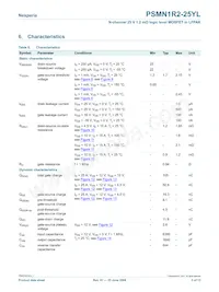 PSMN1R2-25YL Datenblatt Seite 5