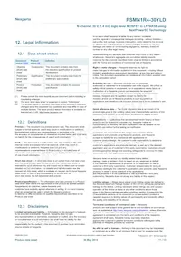 PSMN1R4-30YLDX數據表 頁面 11