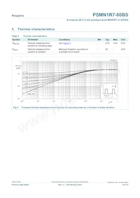 PSMN1R7-60BS Datasheet Pagina 4