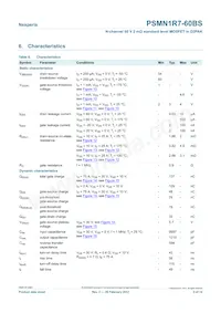 PSMN1R7-60BS Datasheet Pagina 5