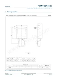 PSMN1R7-60BS Datasheet Pagina 10