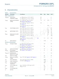 PSMN2R0-30PL Datenblatt Seite 5