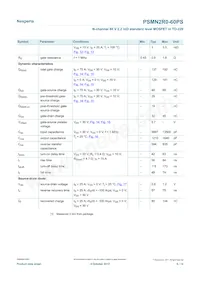 PSMN2R0-60PS數據表 頁面 6