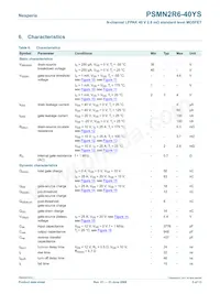 PSMN2R6-40YS Datenblatt Seite 5