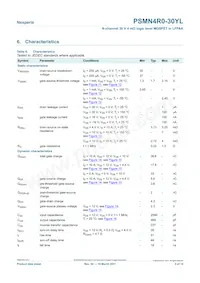PSMN4R0-30YL數據表 頁面 5