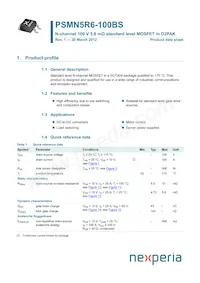 PSMN5R6-100BS,118 Cover