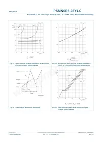 PSMN6R5-25YLC Datasheet Pagina 9