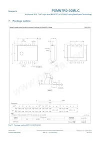 PSMN7R0-30MLC Datasheet Pagina 10