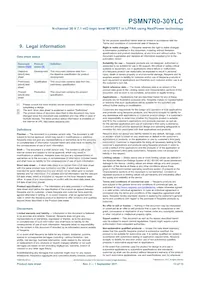 PSMN7R0-30YLC Datenblatt Seite 12